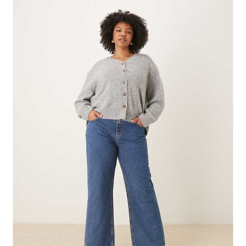 ASOS Curve ASOS DESIGN Circular Design Collection Curve wide leg