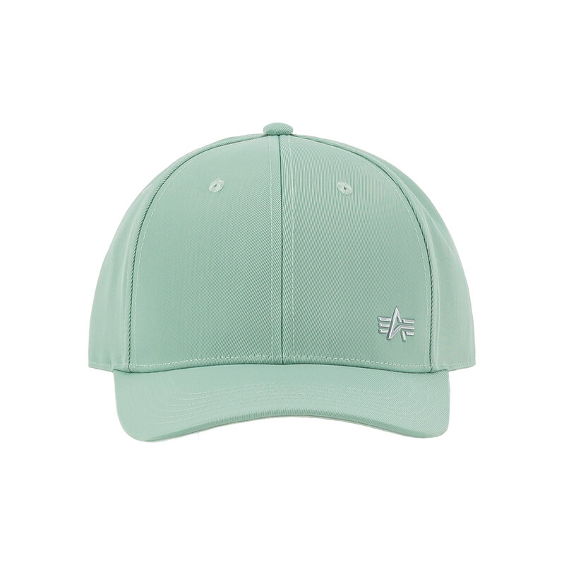 Alpha Industries Kšiltovka Metal Label Cap frost green 112940005