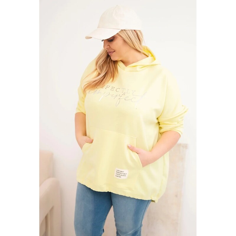 Kesi Dámská mikina Plus Size 25040