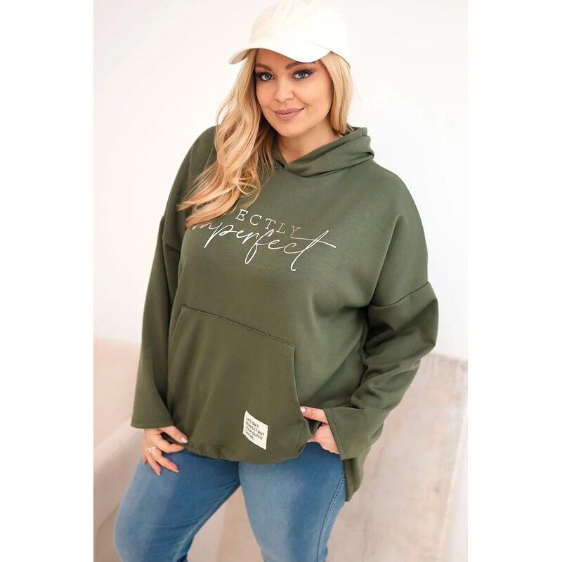 Kesi Dámská mikina Plus Size 25040