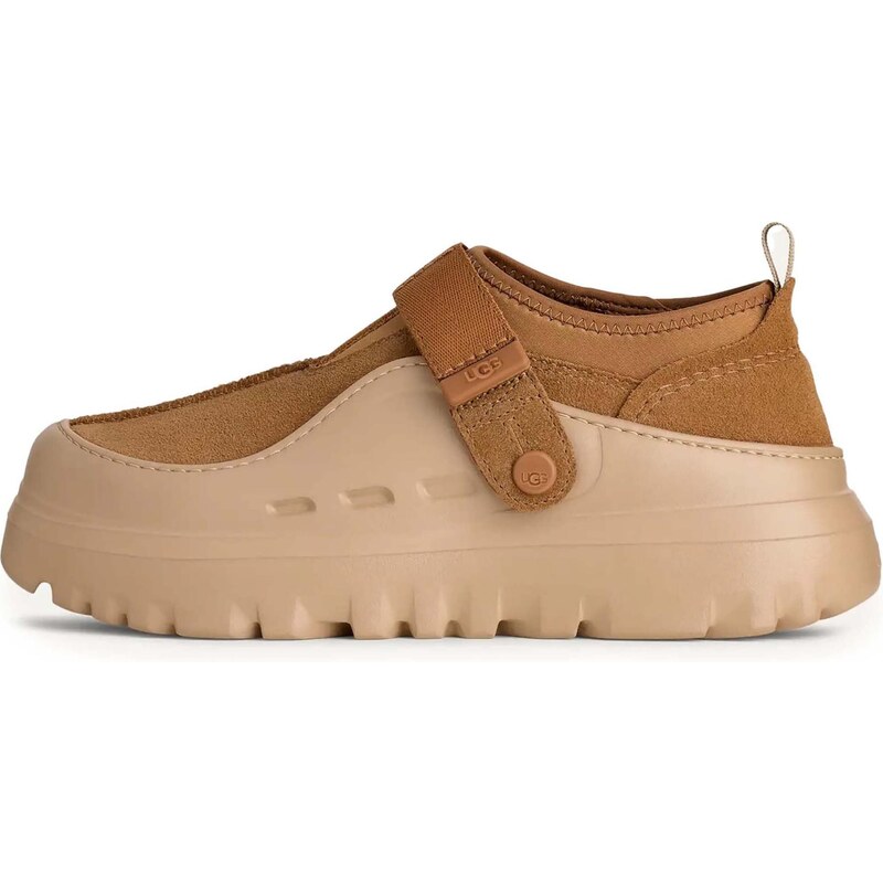 UGG Slipper béžová / hnědá