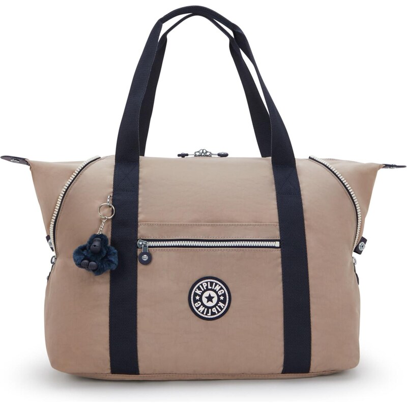 KIPLING Nákupní taška Art tmavě béžová / námořnická modř 112943116