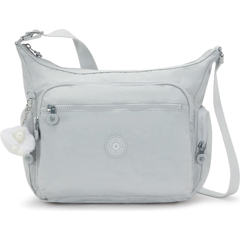 KIPLING Taška přes rameno Gabbie světle šedá 112943100
