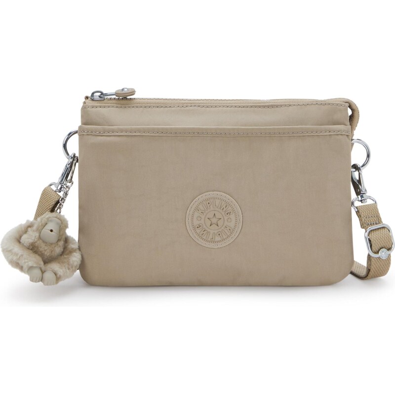 KIPLING Taška přes rameno Riri šedobéžová 112943150