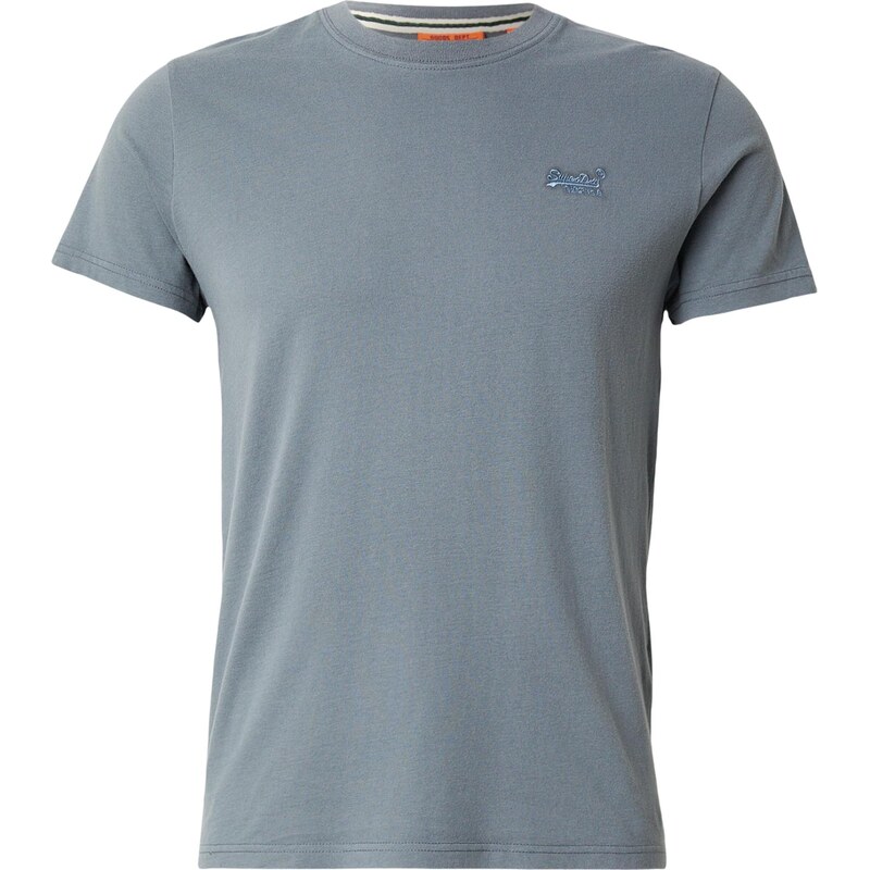 Superdry & Co Tričko Vintage chladná modrá