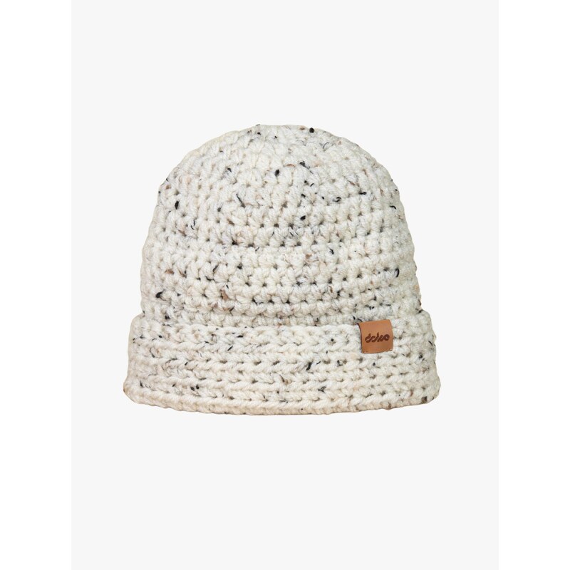 DOKE Háčkovaná čepice Fred tweed 112945775