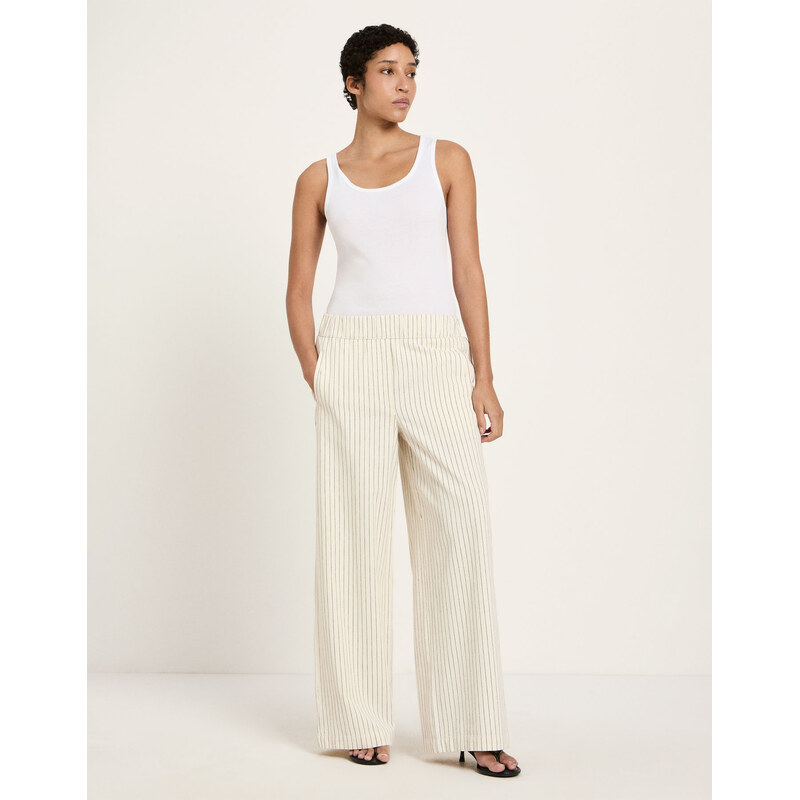 Lanius Kalhoty Ilaria White Black 34