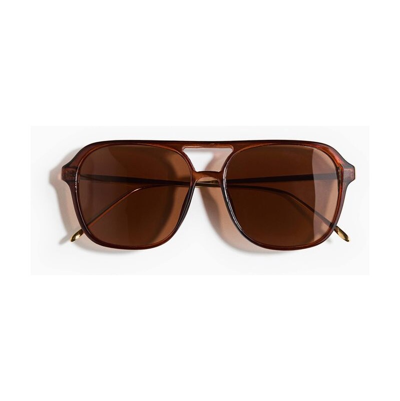 H&M - Polarizované sluneční brýle - hnědá 112955737