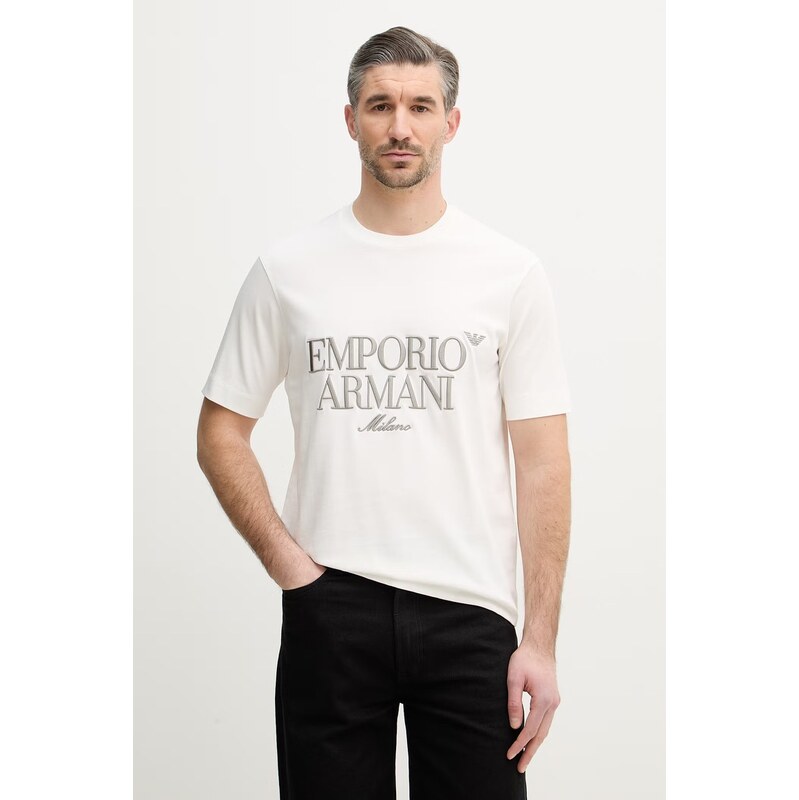 Emporio Armani Bavlněné tričko Emporio Armani