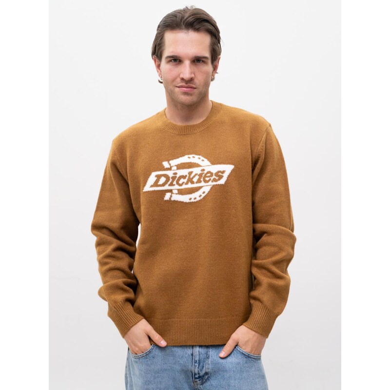 Pánský svetr Dickies Ruston, hnědý