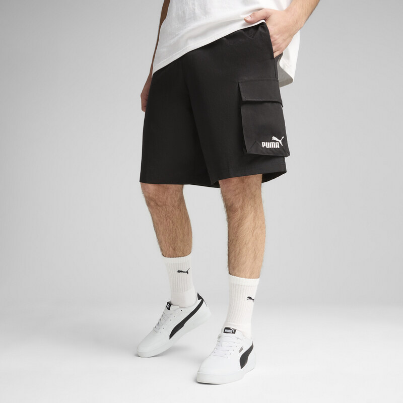 PUMA Essentials No.1 Logo Woven Cargo 9 Shorts Men