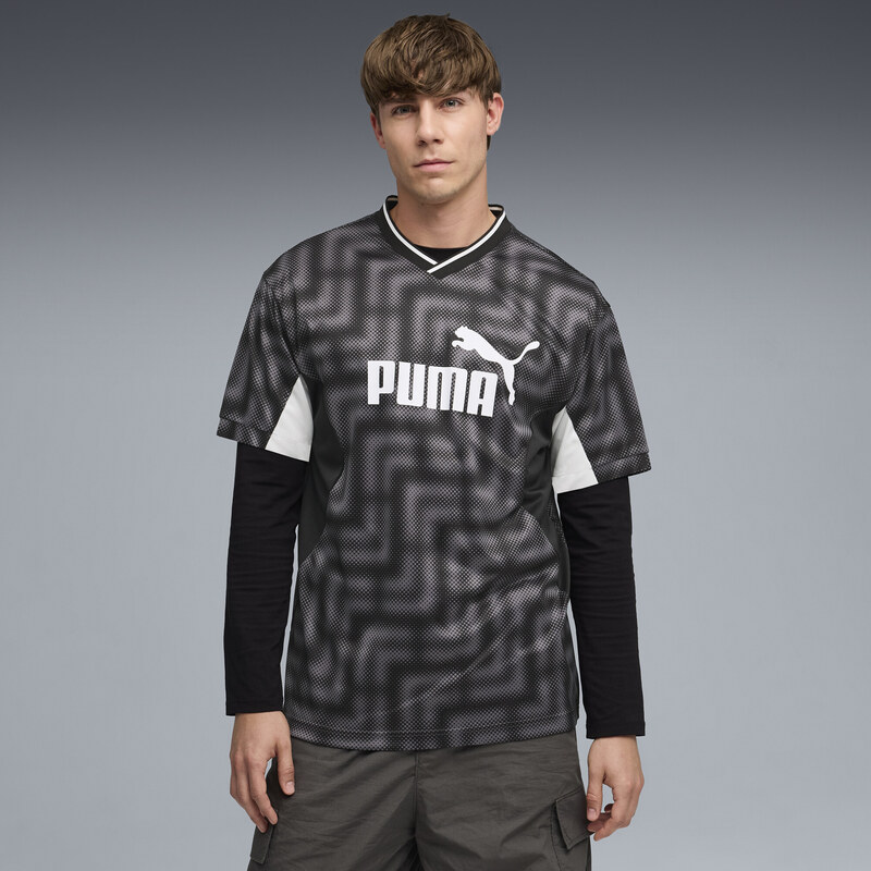 PUMA Essentials Block Relaxed Football Jersey Men