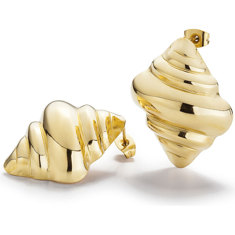 Náušnice CROISSANT gold