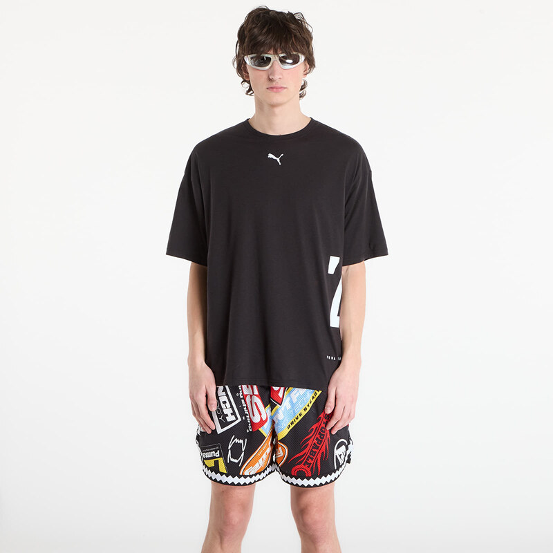 Tričko Puma M Graphic Oversized Tee Puma Black M