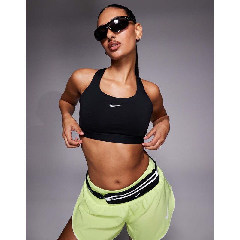 Nike Training Nike Running Swift high support sports bra in