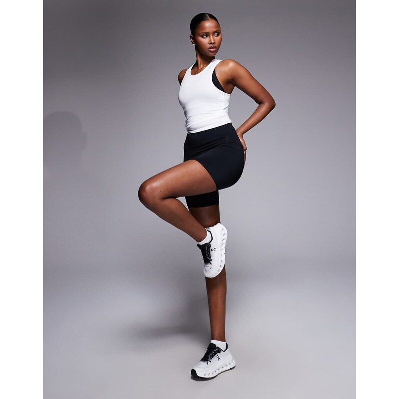 4505 Icon active high waist 5 inch legging short with zip phone pocket 115516309