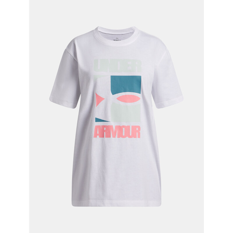 Under Armour dívčí tričko s logem