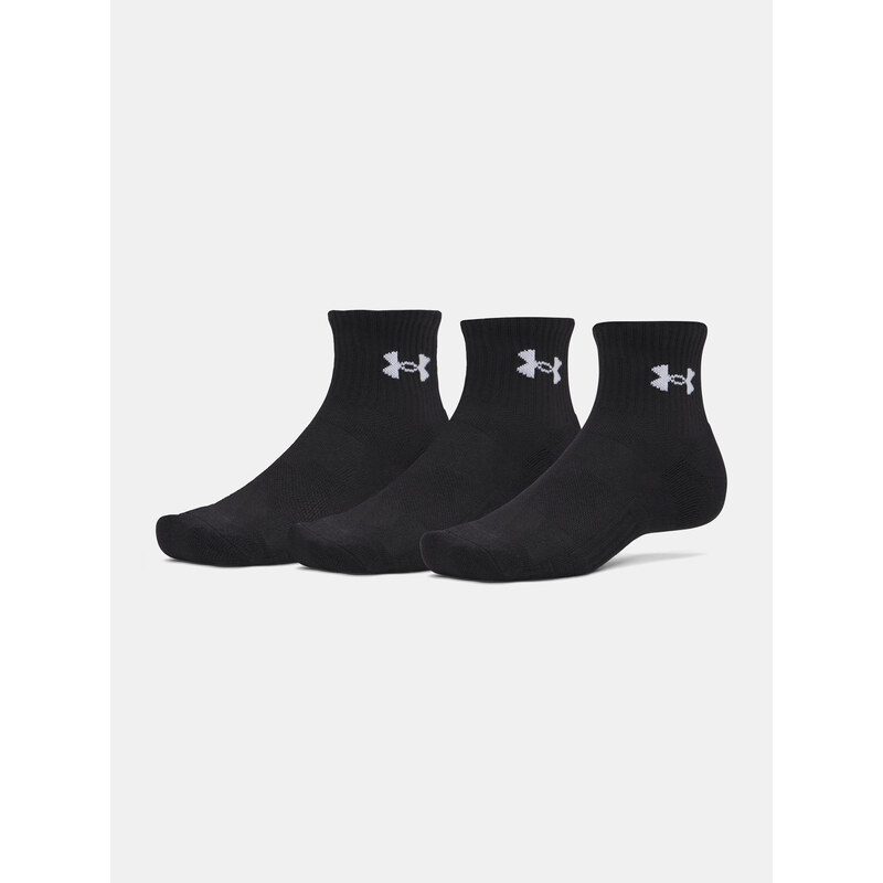 Unisex ponožky Under Armour UA Performance Cotton 3p Qtr 113029657