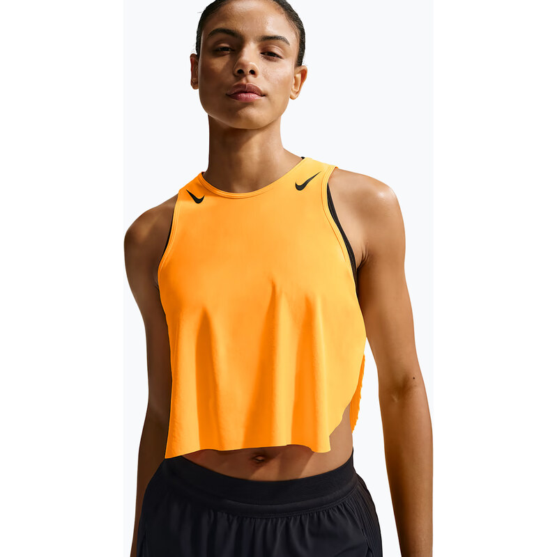 Dámské běžecké tílko Nike AeroSwift Dri-Fit ADV Cropped Tank Top