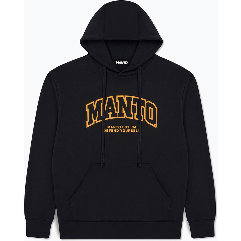 Pánská mikina MANTO Varsity 26 Hoody black