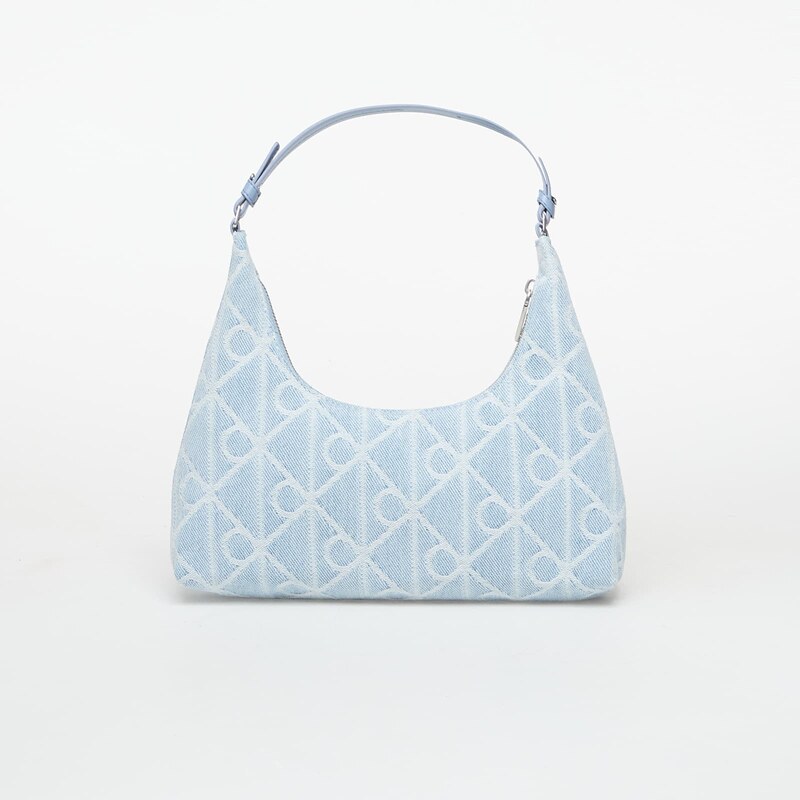 Kabelka Calvin Klein Emblem Aop Denim Sho Blue Universal