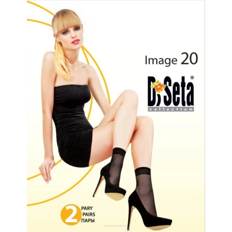 DiSeta Image 20 DEN silonkové elastanové ponožky 2 páry 38616894