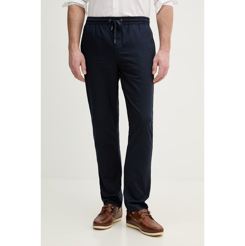 U.S. Polo Assn. Kalhoty s příměsí lnu U.S. Polo Assn. LINEN