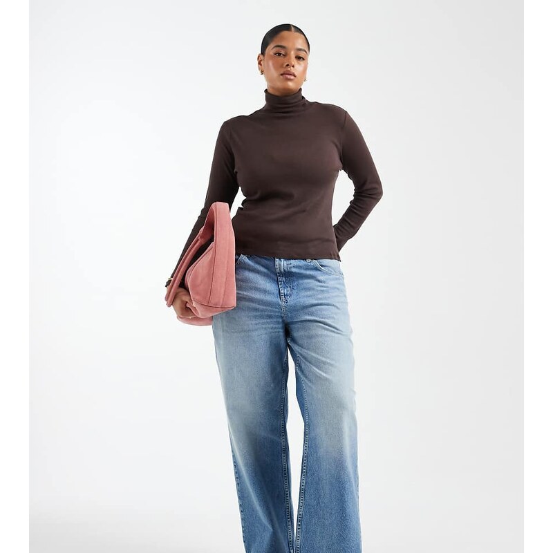 ASOS Curve ASOS DESIGN Circular Design Collection Curve wide leg