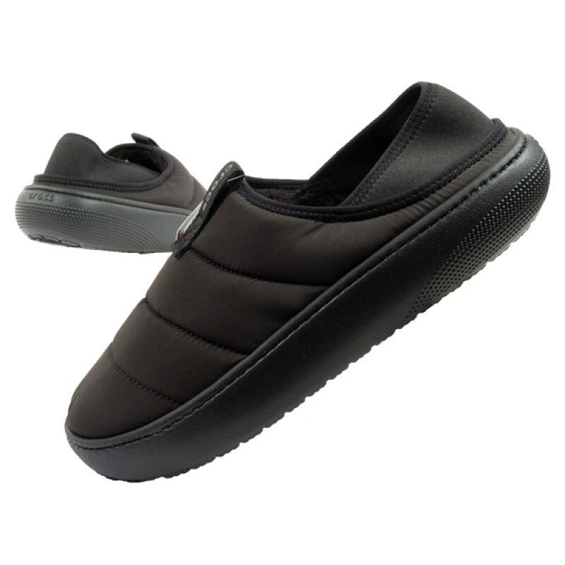 Pánské boty Crocs Classic Puff Moc pantofle black insulated