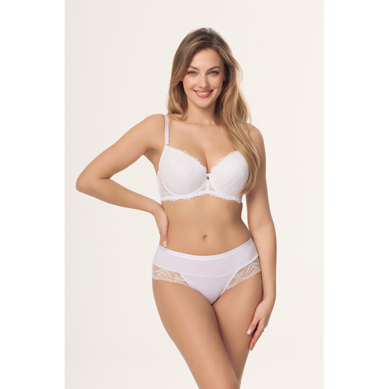 MEFEMI BY NIPPLEX Podprsenka Petra push white