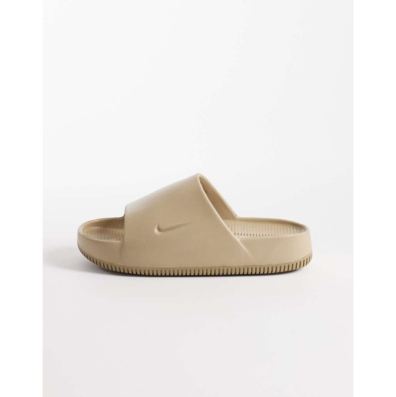 Nike Calm sliders in beige-Neutral