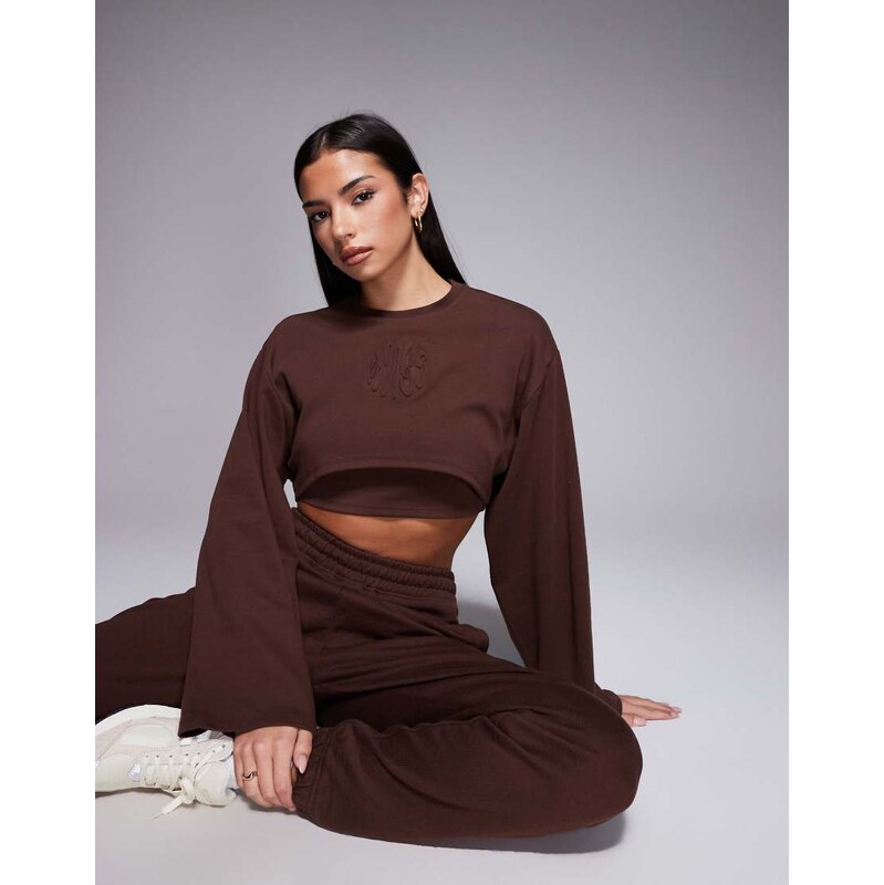 Hugo Blue Daleisy co-ord sweats in brown 112985516