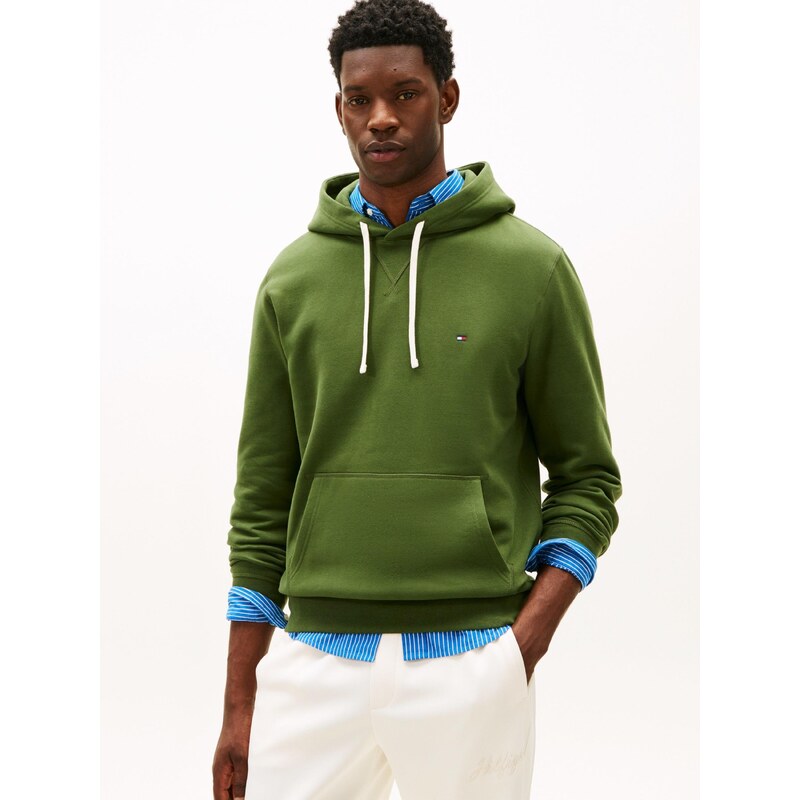 TOMMY HILFIGER Mikina 'ESS SEASONAL' námořnická modř / zelená / červená / bílá