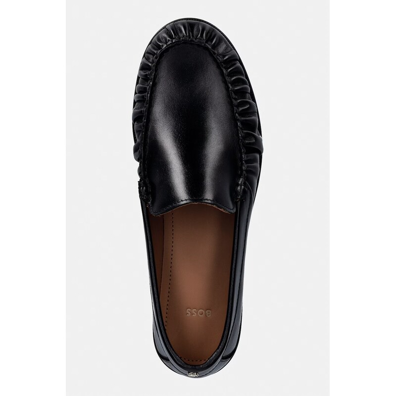 Kožené mokasíny BOSS Lycia