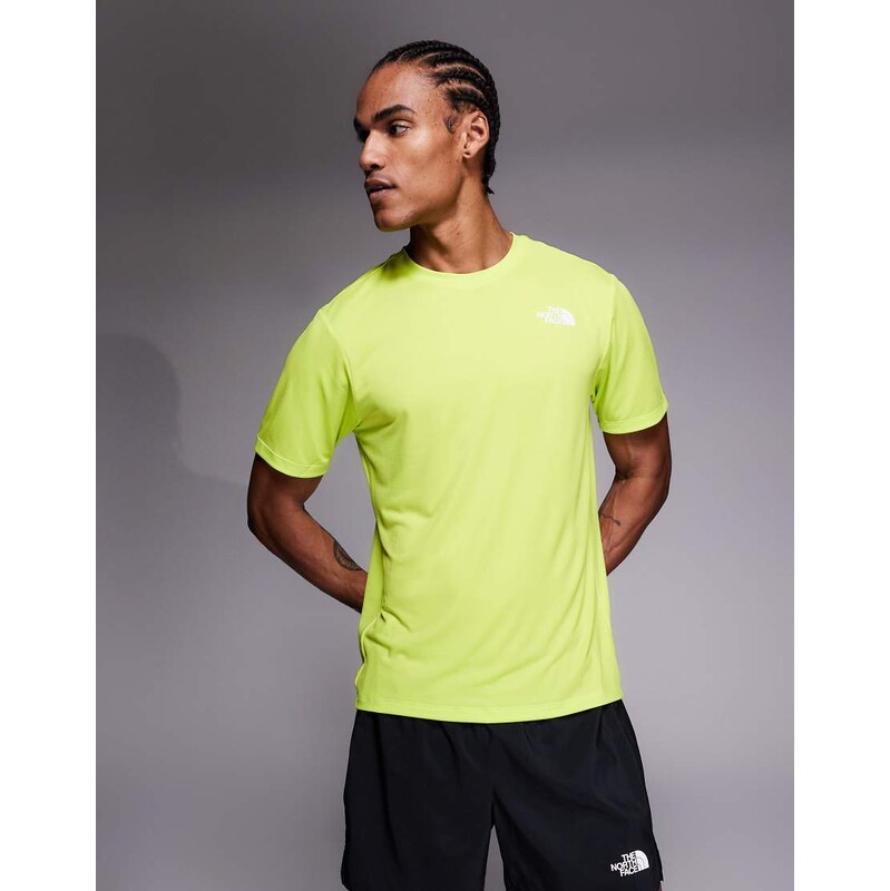 The North Face Training 24/7 logo t-shirt in light green