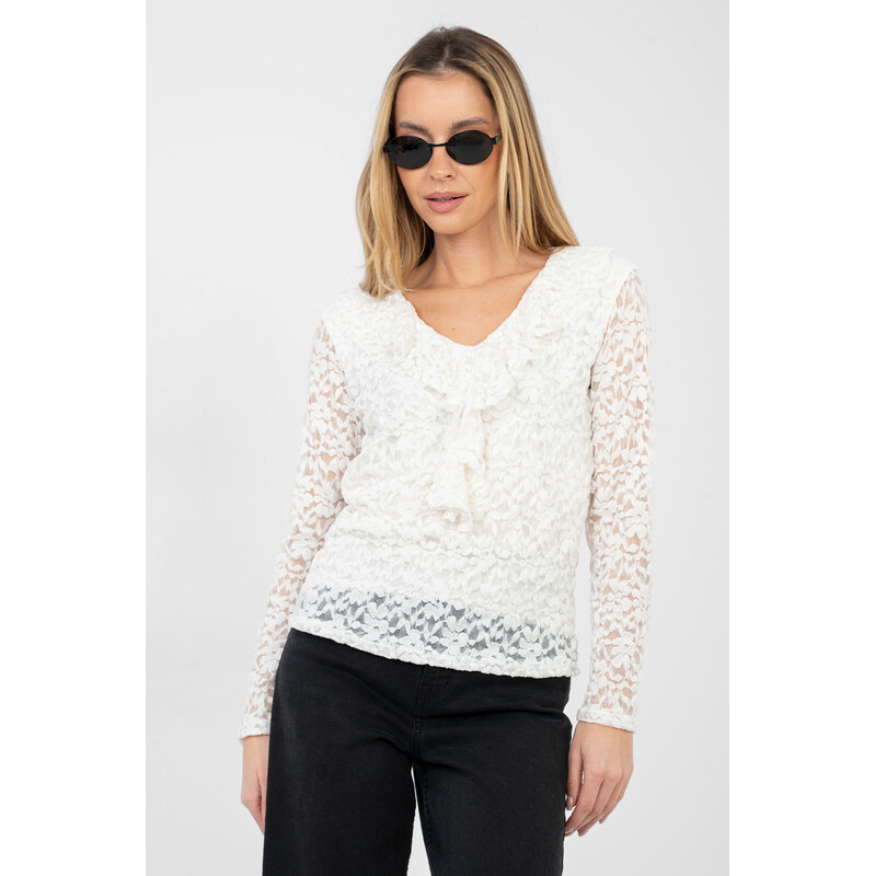 Hedvábná blůza model 223842 Rue Paris