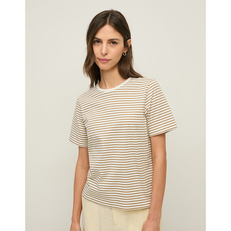 Yerse Triko O-stripes Hunter Green XS