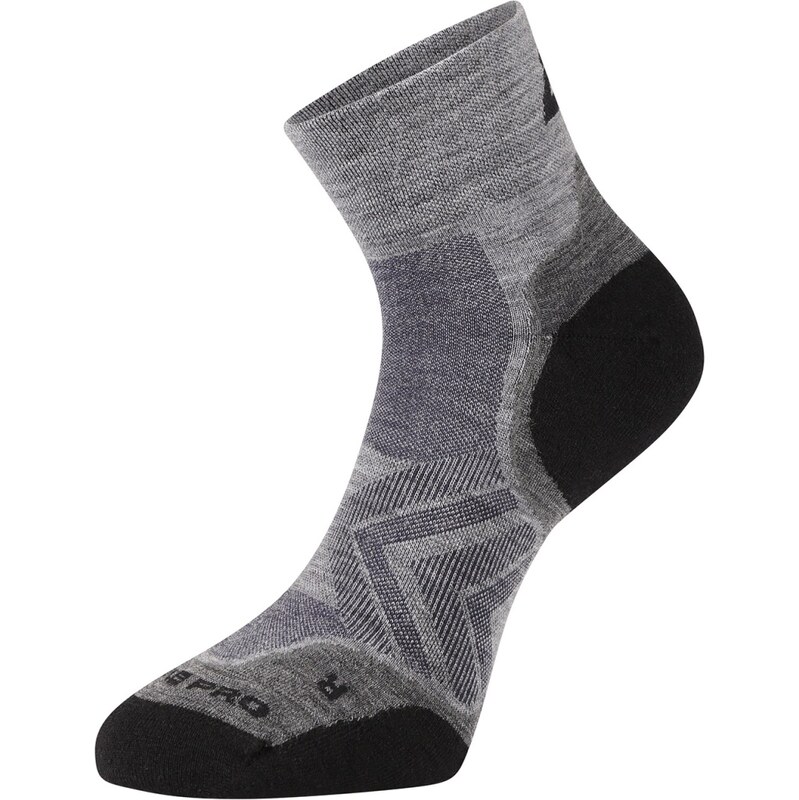 Unisex merino ponožky ALPINE PRO DERERE šedá 112995399