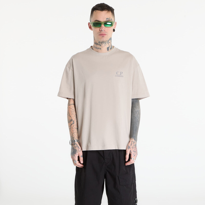 Tričko C.P. Company 30/1 Jersey Short Sleeve Logo T-Shir Multi/