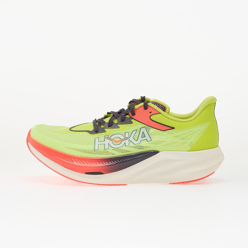 Hoka U Rocket X 3 Neon Yuzu/ Squid Ink