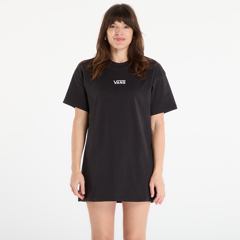 Tričko Vans Center Vee Tee Dress Black L