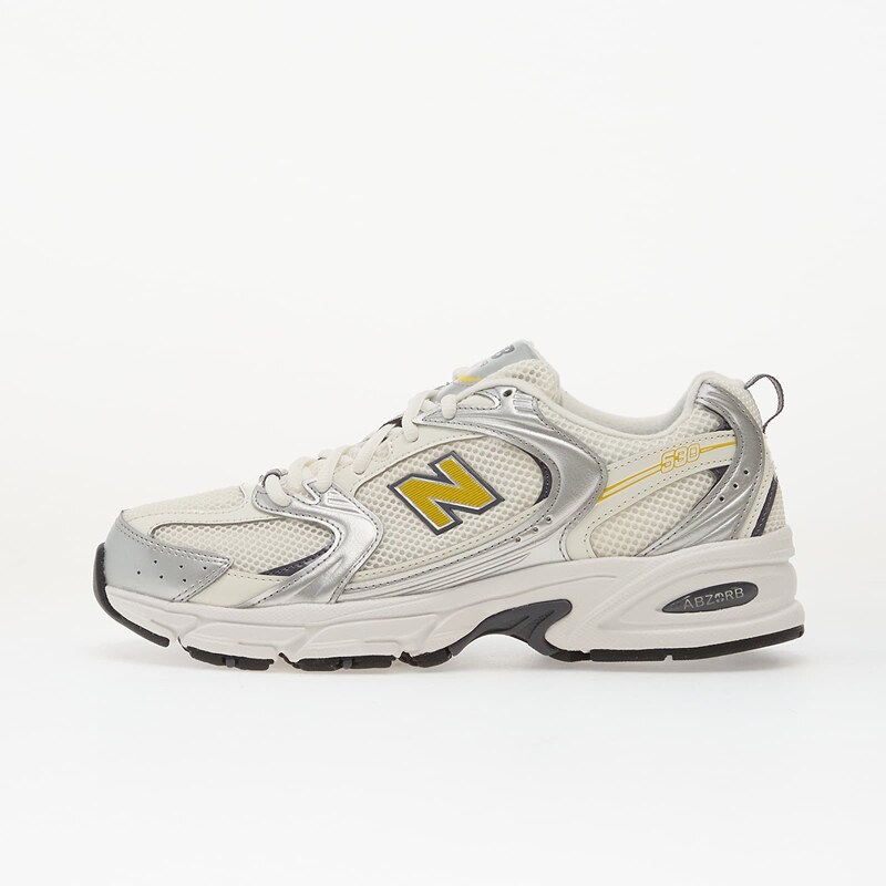 New Balance 530 Silver Metallic/ Sea Salt/ Apollo Gold