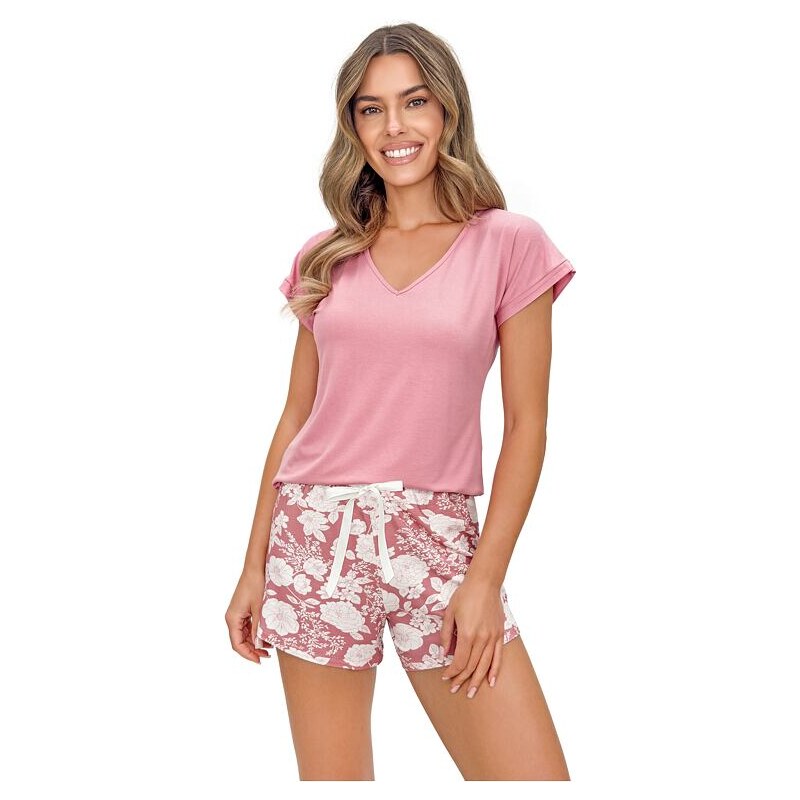 Donna Dámské pyžamo Tina short růžové