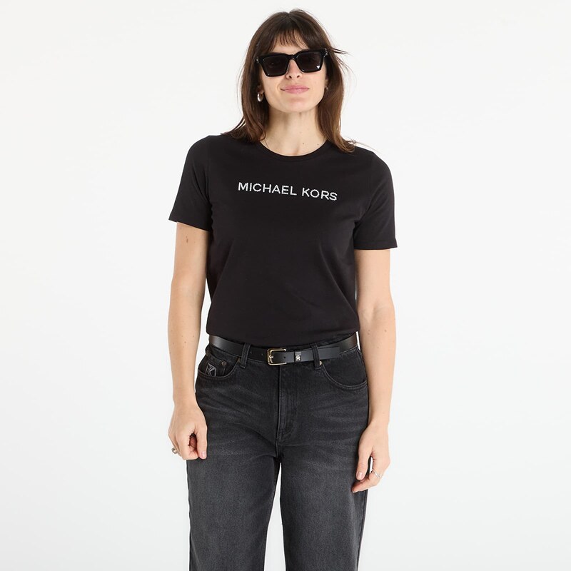 Tričko Michael Kors Mk Stud Classic Tee Black M 112996117
