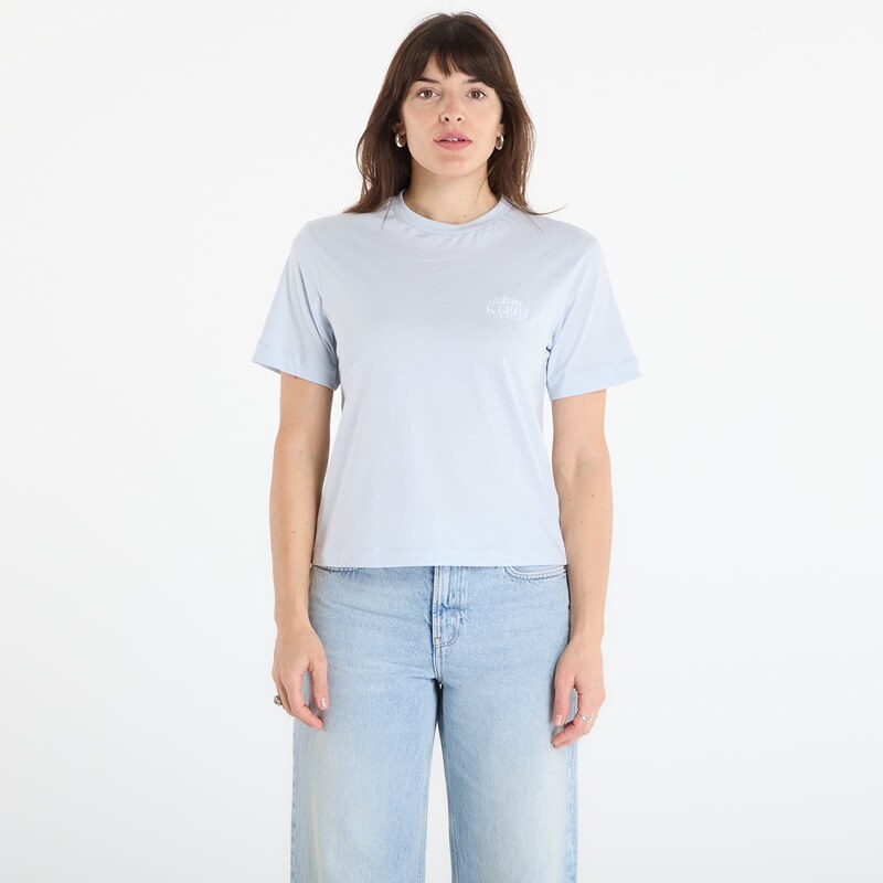 Tričko Calvin Klein Jeans Ss Boxy Graphic T-Shirt Plein Air XS
