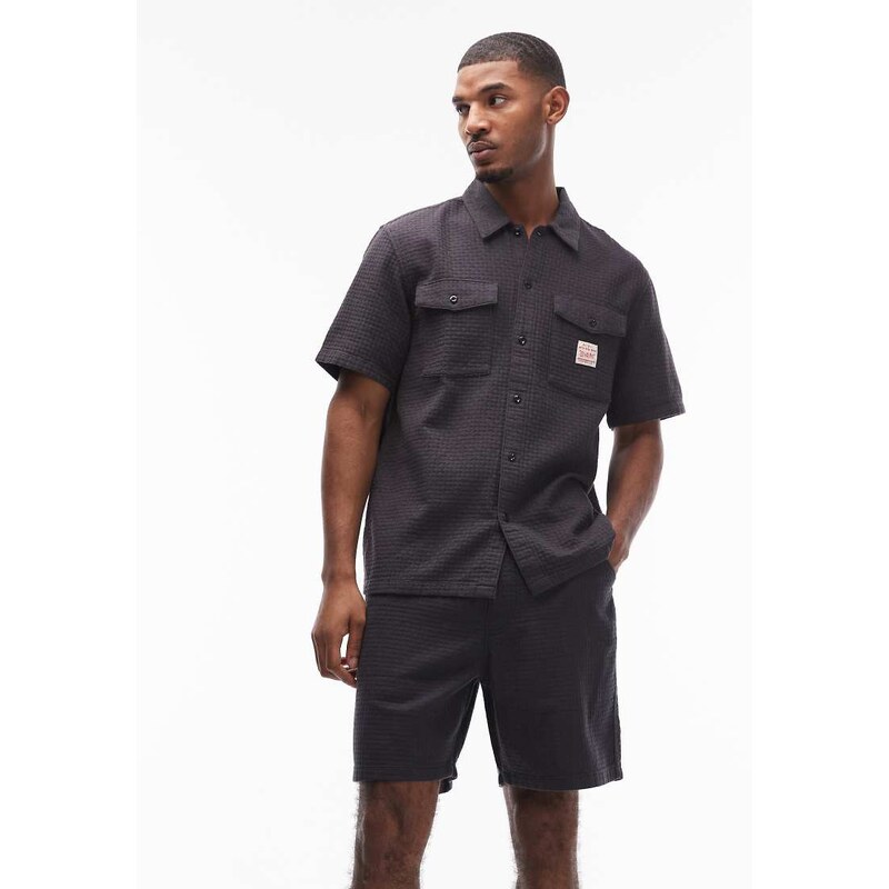 Levis Workwear co-ord pull on shorts in black