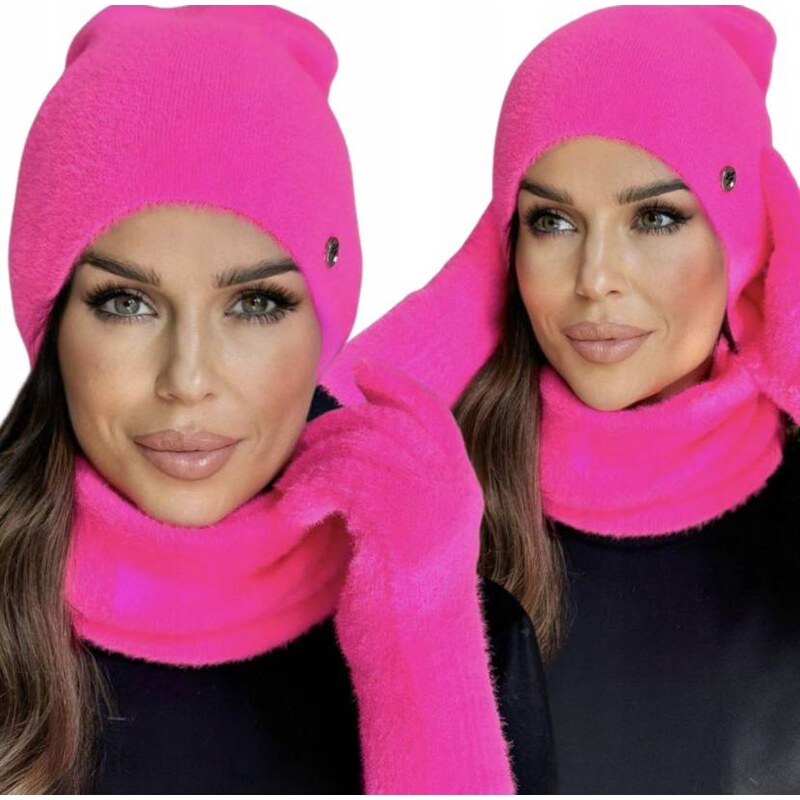 Fashionweek Dámský set – čepice, nákrčník a rukavice | Teplý komplet 112997801