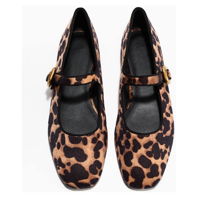 H&M - Balerínky Mary Jane - béžová 112998549