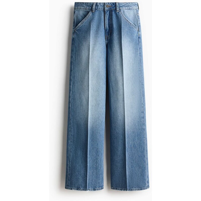 H&M - Džínys puky - modrá 112998550