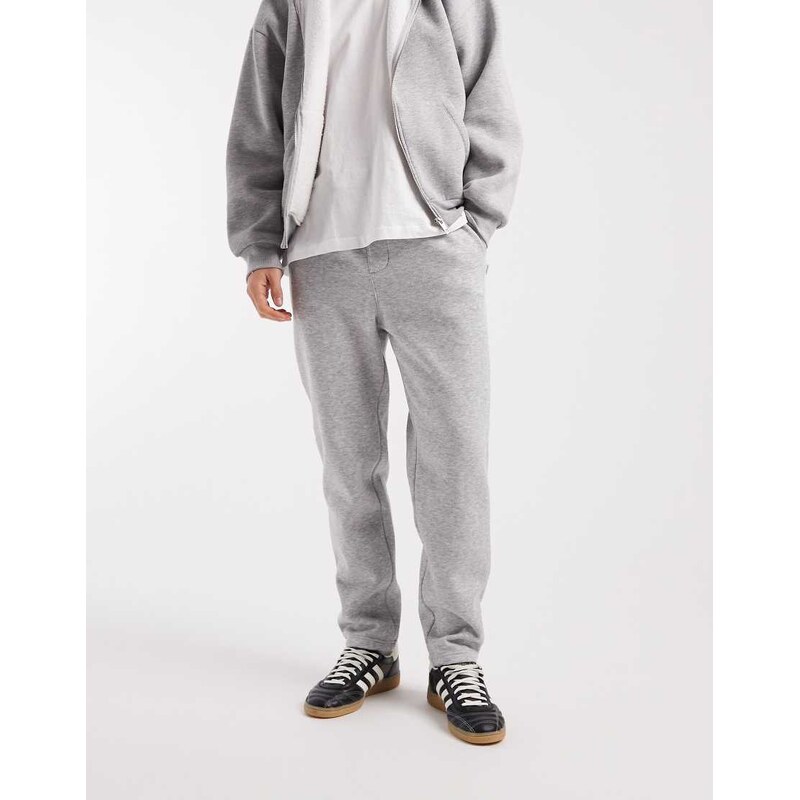 Jack & Jones straight leg jogger in light grey